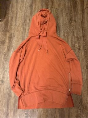 aerie Oversized Hoodie in Rust Orange